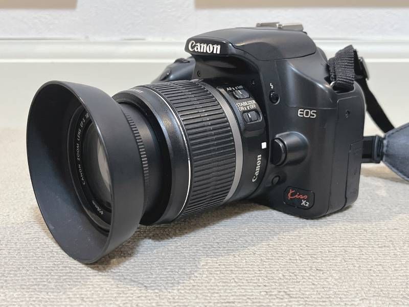 ③ Canon EOS Kiss X2 DS126181 デジタル一眼カメラ BG-E5 CANON ZOOM