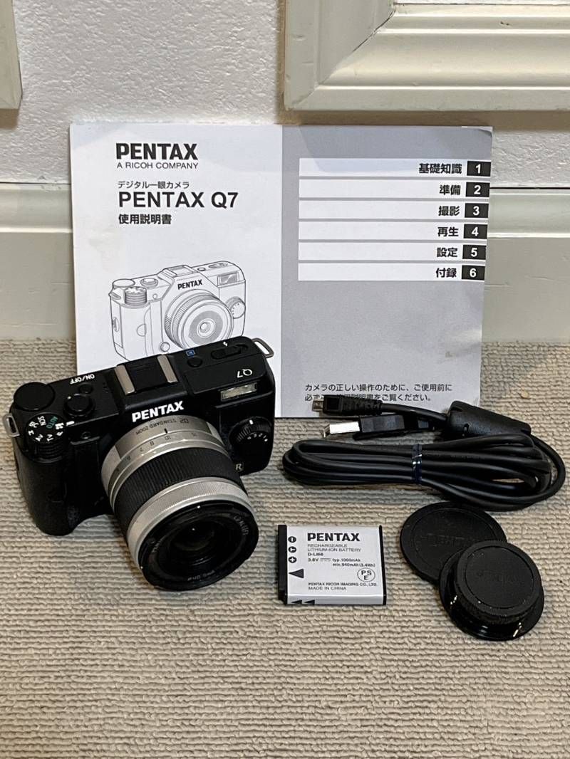 RICOH PENTAX Q 7 デジタル一眼カメラ SMC 1 2.8-4.5 5-15㎜ ED AL IF
