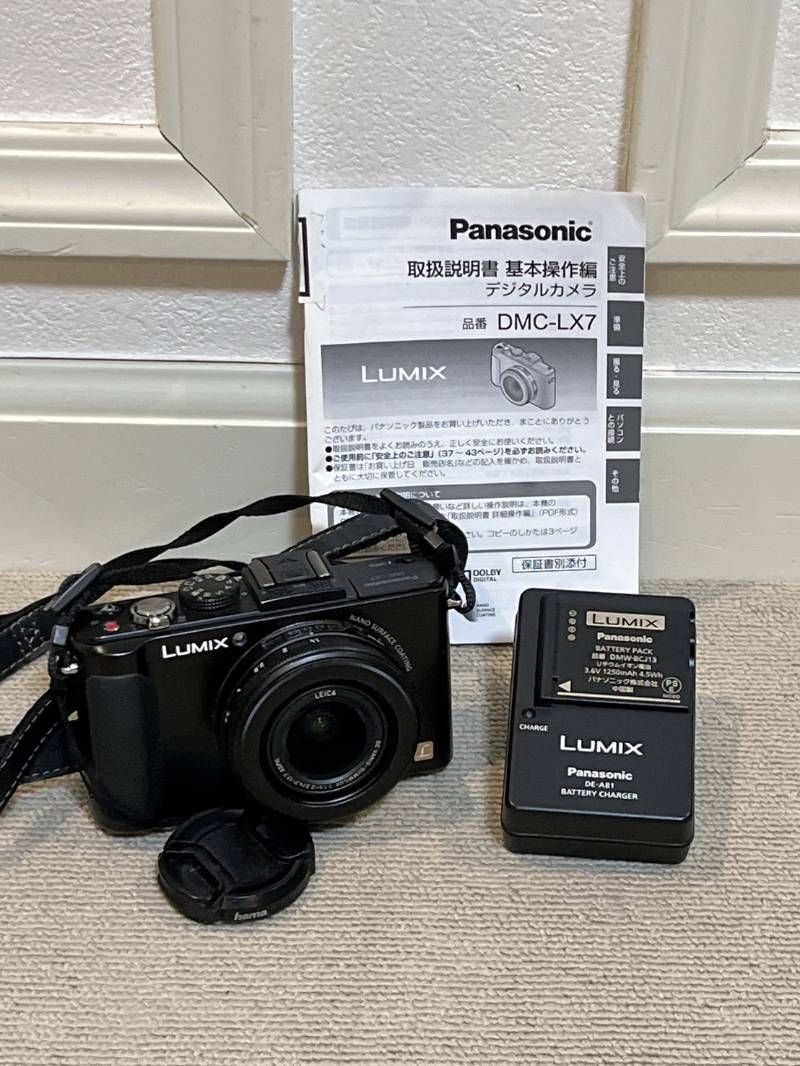 ⑦ Panasonic LUMIX DMC-LX7 デジタルカメラ デジカメ 動作ok! - メルカリ