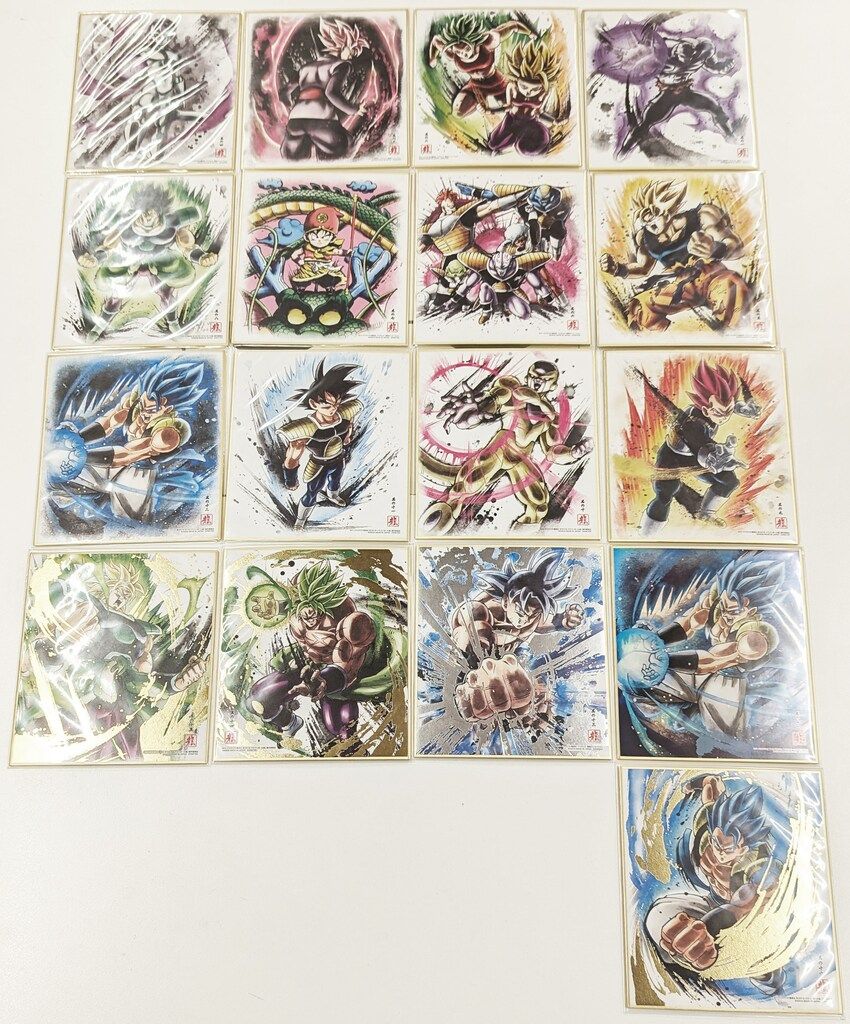 BANDAI 7弾 2456755 ドラゴンボール色紙ART 7全17種コンプ セット