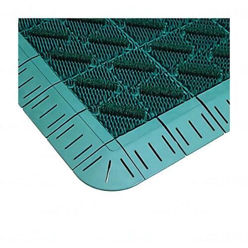 テラモト カラーブラッシュ 緑 ふち付