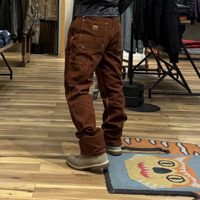 赤*そ様 Carhartt ダブルニー　エドウィン製W34 赤*そ様 Carhartt ダブルニー エドウィン製W34 - メルカリ