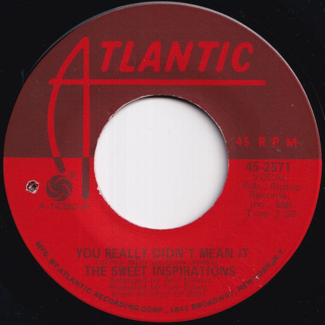 Sweet Inspirations What The World Needs Now Is Love / You Really