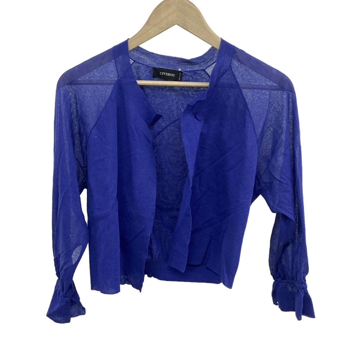チヴィディーニ カーディガン サイズ42 M レディース - ブルー 長袖
