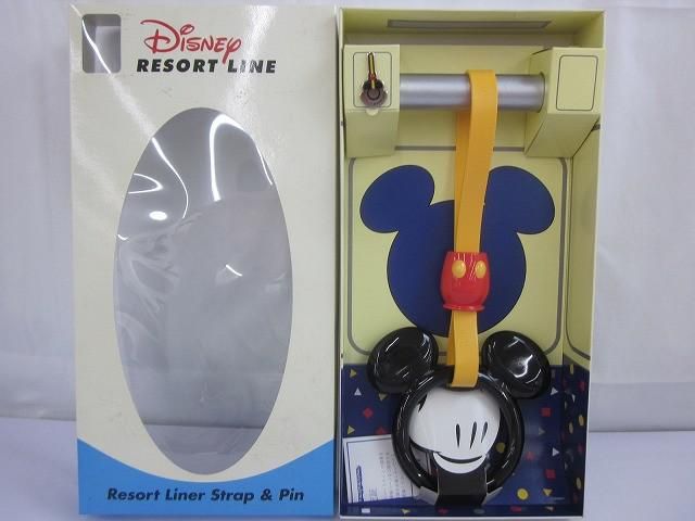 ディズニー リゾートライン Resort Liner Strap - Pin つり革 ピンバッジ 品