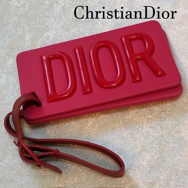 クリスチャンディオール ChristianDior ラゲージタグ ミラー付き