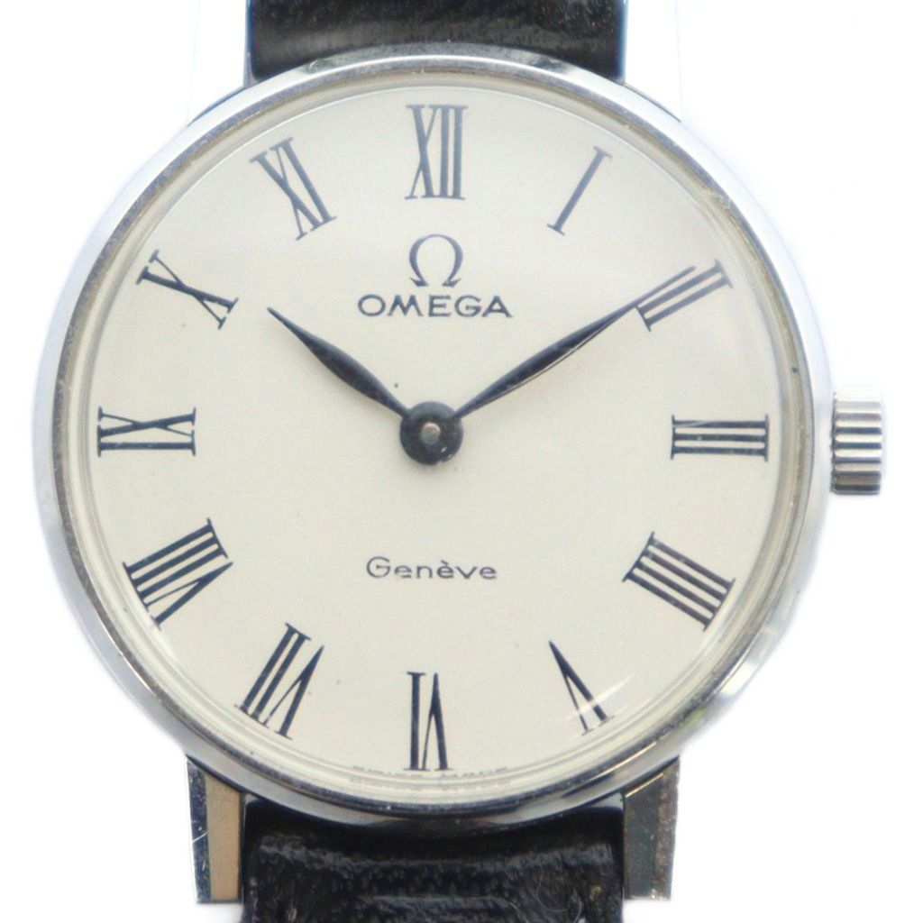 オメガ　ジュネーブ　腕時計　ビンテージ　レディース　手巻き　ラウンド　17ｍｍ オメガ OMEGA｜ジュネーブ｜手巻き・1970年代製｜アンティーク