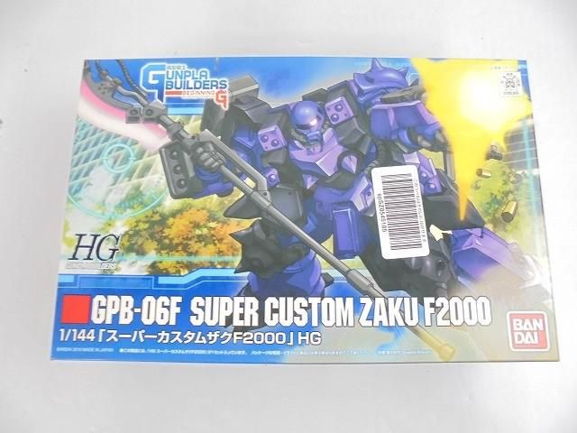 プラモデル HG 1|144 スーパーカスタムザク F 2000