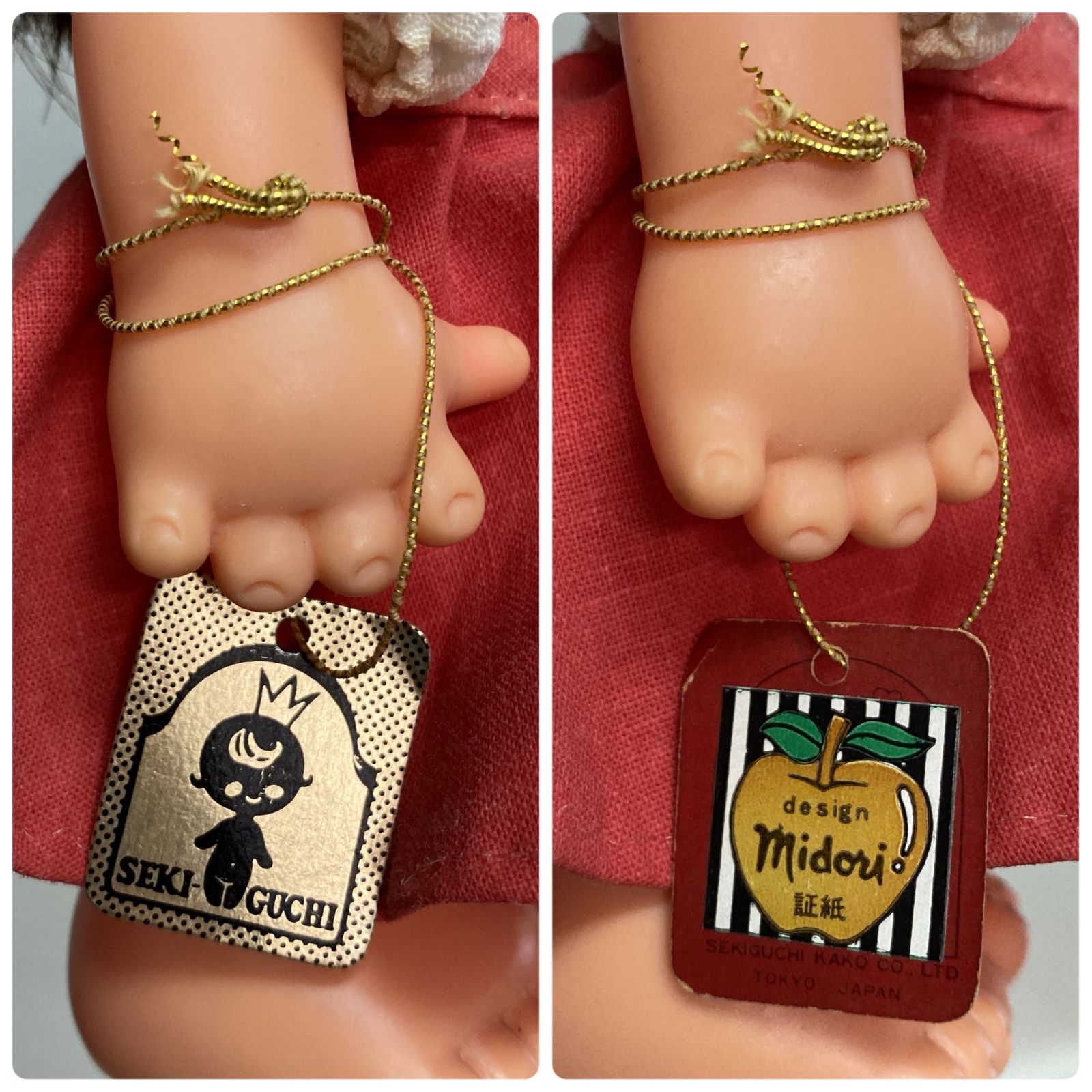 浜館30-1283] マドモアゼル ジュジュ 2体セット セキグチ製 当時物