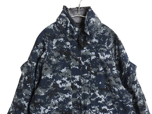 米軍実物 US NAVY デジタルカモ 迷彩 ゴアテックス ジャケット US NAVY デジタルカモジャケット 米軍実物US NAVYデジタルカモ迷彩