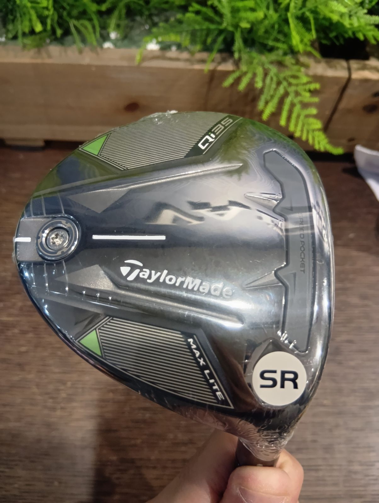 Fw ♥品 テーラーメイド Qi 35 MAX LITE FAIRWAY 5 W SR フェアウェイウッド メンズ 右用 Fujikura AIR SPEEDER TM モデル 日本 TaylorMade ゴルフクラブ