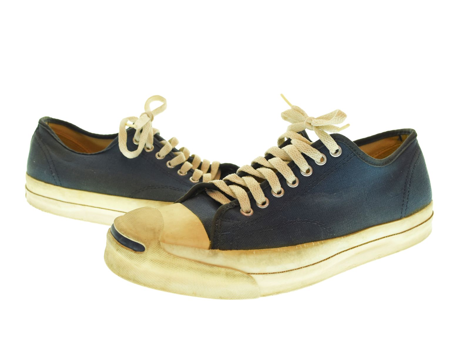 コンバース 90 s Jack Purcell Made in USA ジャックパーセル メンズ靴 スニーカー ネイビー - 103 S-1400
