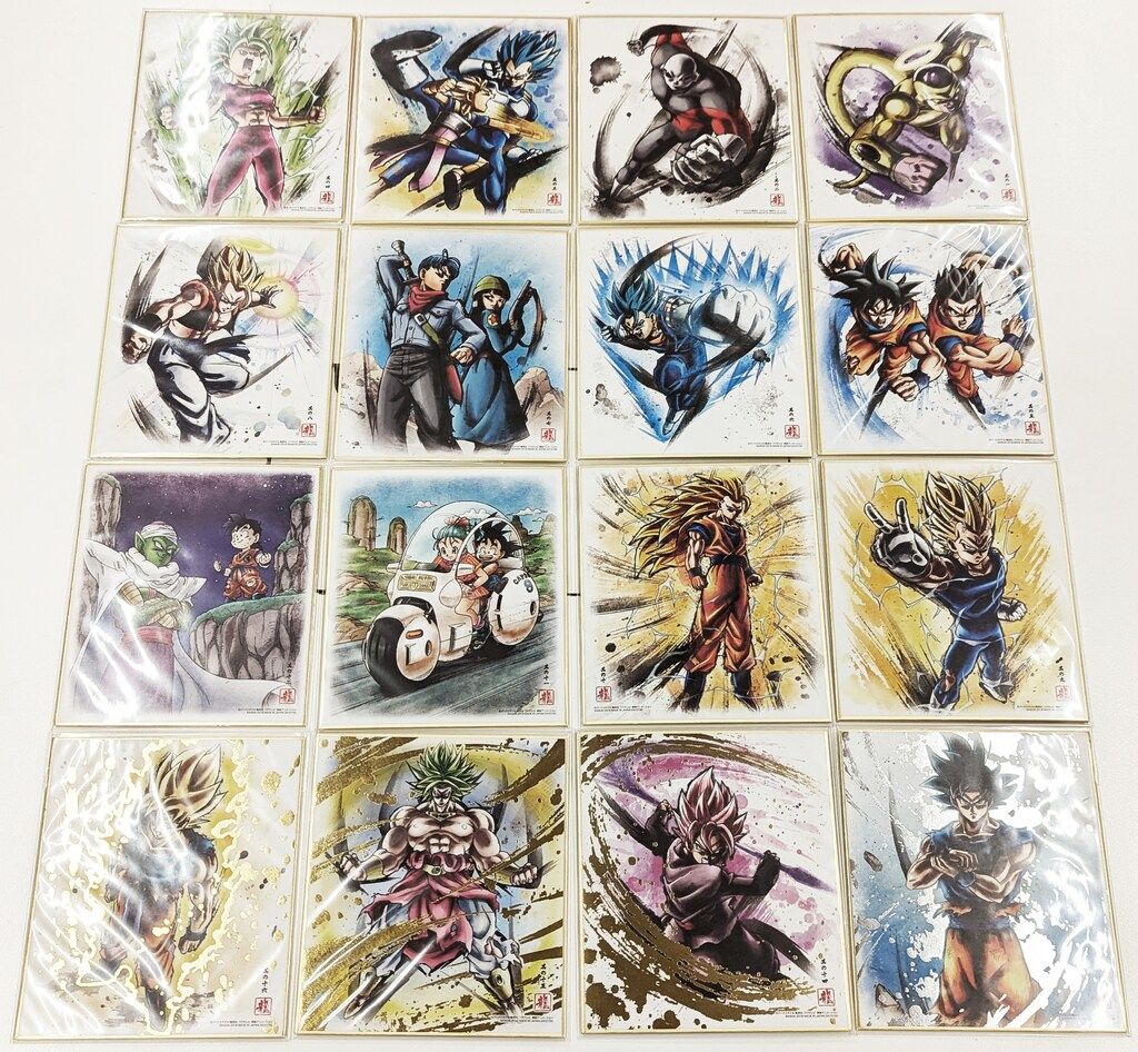 BANDAI 5弾 2410730 ドラゴンボール色紙ART 5全16種コンプ セット