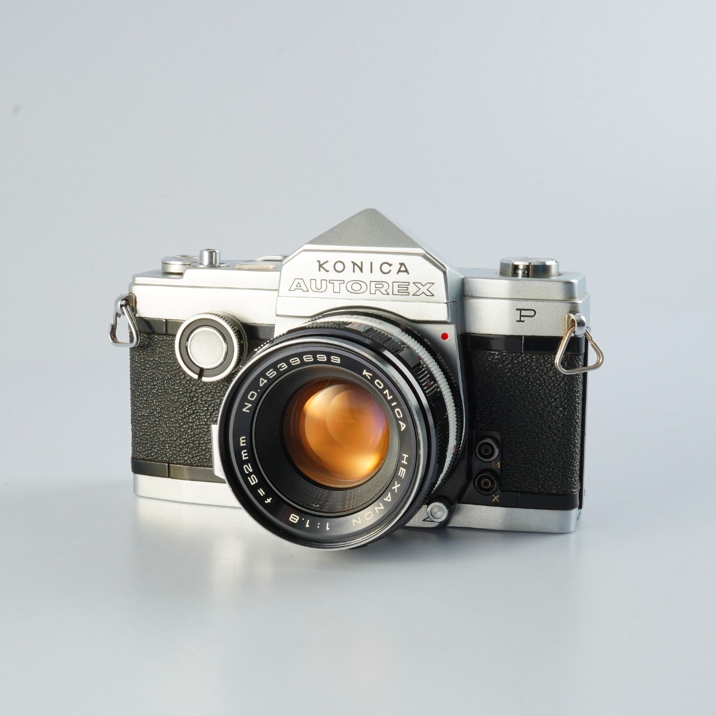 Serviced - Tested Konica コニカ AUTOREX P Hexanon 52 mm F|1.8 MF フィルム一眼レフカメラ