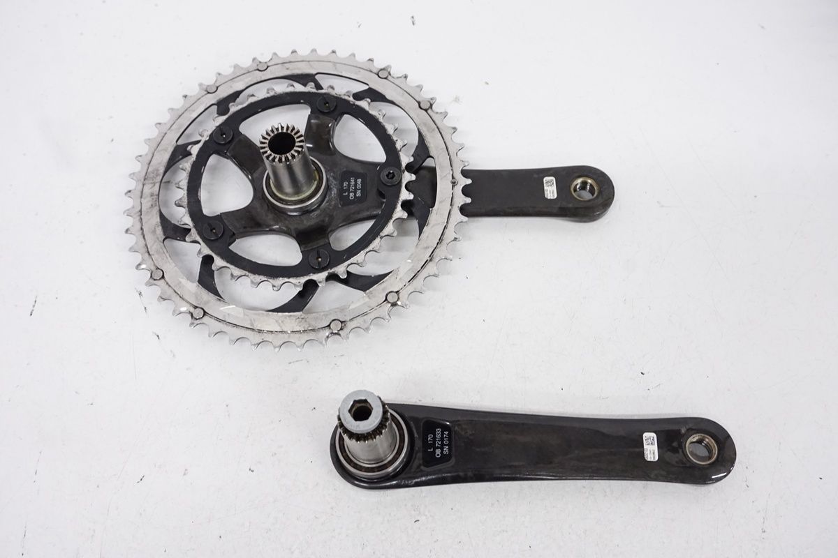 クランクセット Campagnolo CENTAUR 50/34T 170mm CAMPAGNOLO 「カンパニョーロ」 CENTAUR CARBON 50-34T 170mm クランク