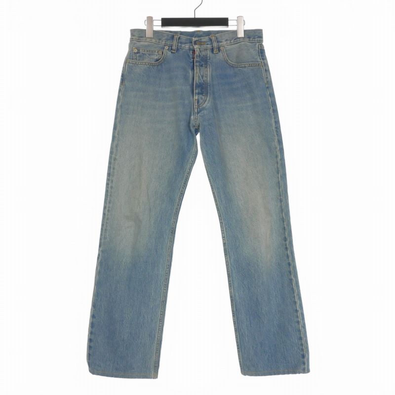 メゾンマルジェラ Maison Margiela 23 SS ストレートジーンズ デニムパンツ 30 インディゴ 正規