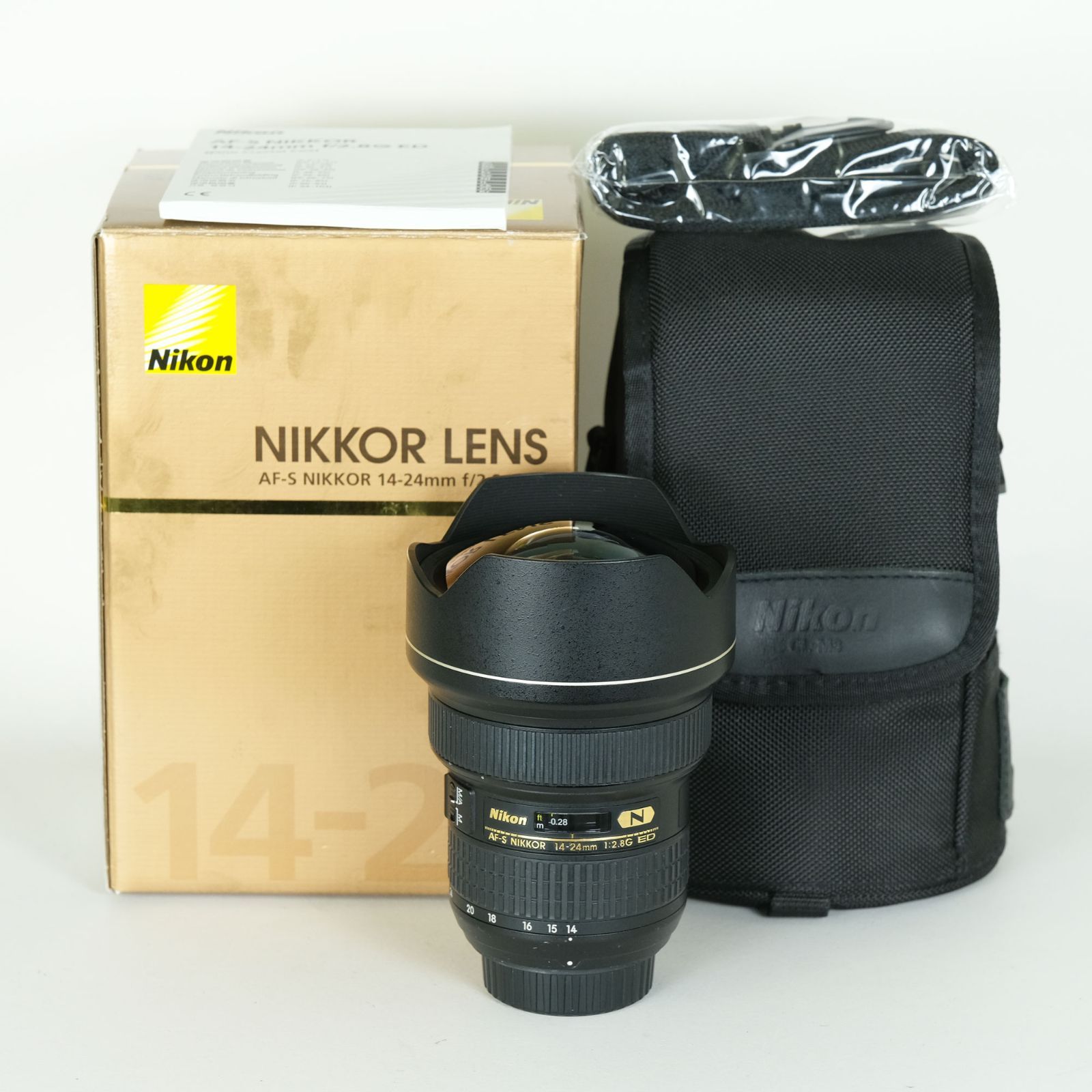 並品 | 注意事項あり Nikon AF-S NIKKOR 14-24 mm f|2.8 G ED Fマウント
