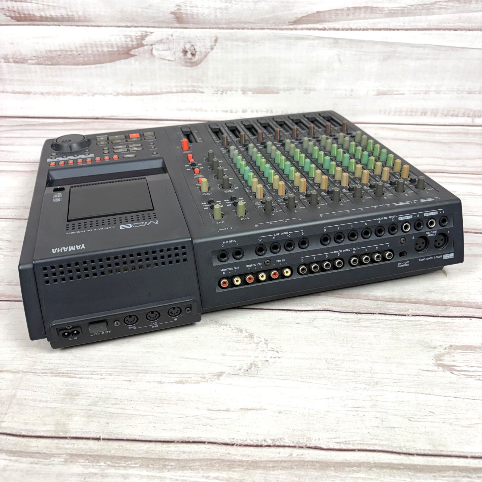 YAMAHA ヤマハ マルチトラックMDレコーダー MD8 MTR ケース付き YAMAHA MD8 ヤマハ マルチトラックレコーダー - メルカリ