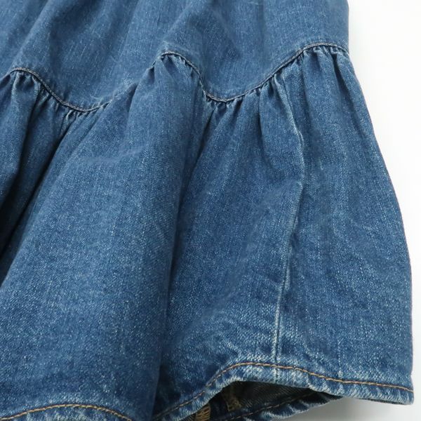 CELINE プレーリースカート デニム 20SS #24 ロングフレアスカート