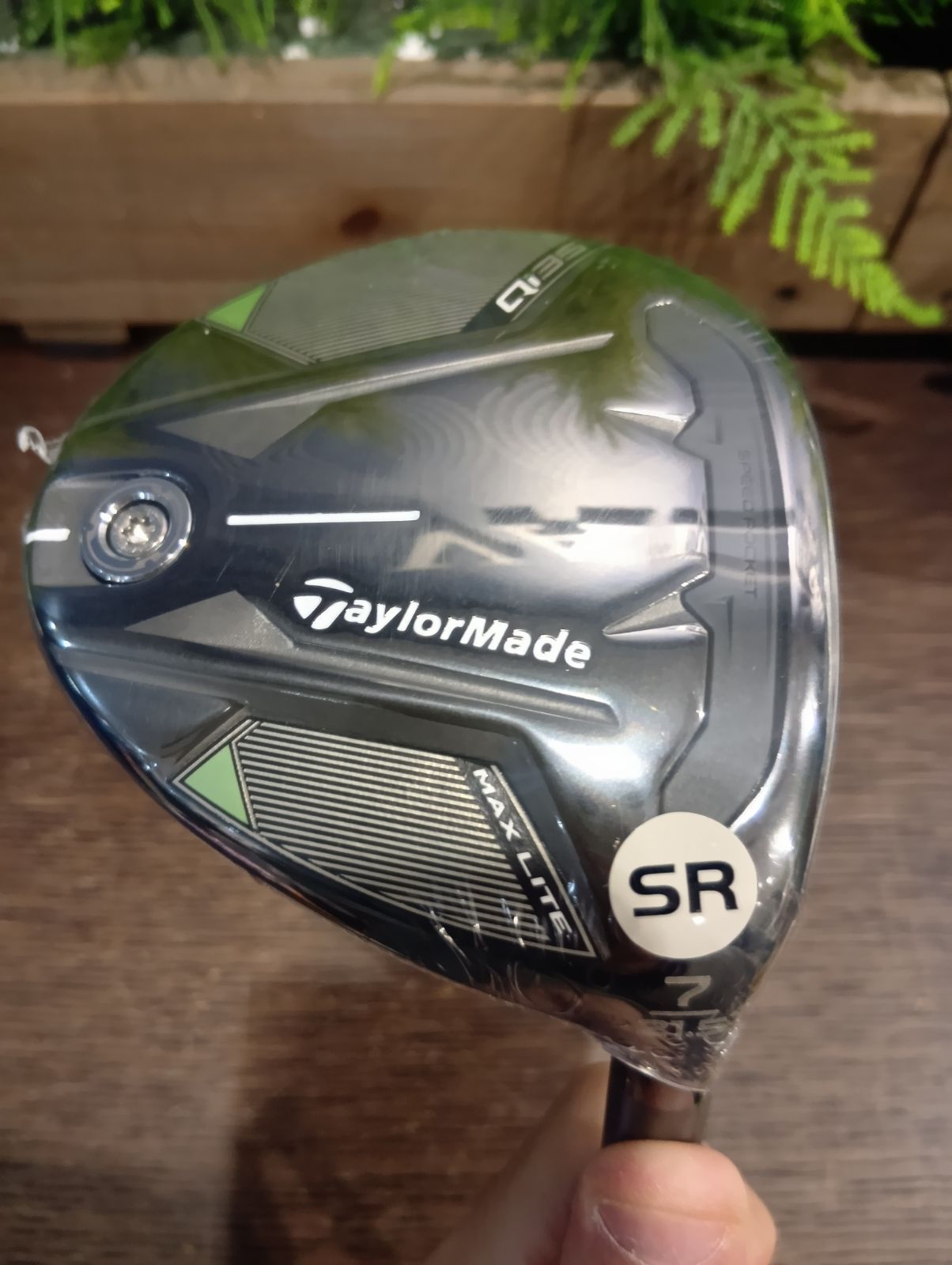 Fw ♥品 テーラーメイド Qi 35 MAX LITE FAIRWAY 7 W SR フェアウェイウッド メンズ 右用 Fujikura AIR SPEEDER TM モデル 日本 TaylorMade ゴルフクラブ