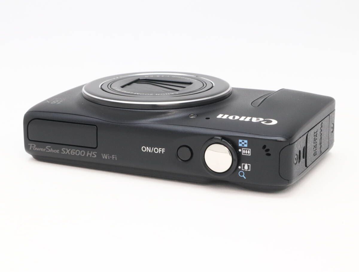  B 並品 Canon キヤノン PowerShot SX 600 HS ブラック 初期不良 対応 212-127 コンパクトデジタルカメラ デジタルカメラ