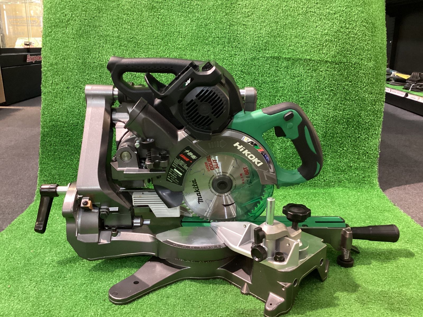 HIKOKI 165 mm コードレス卓上スライド丸のこ 本体のみ ス 68