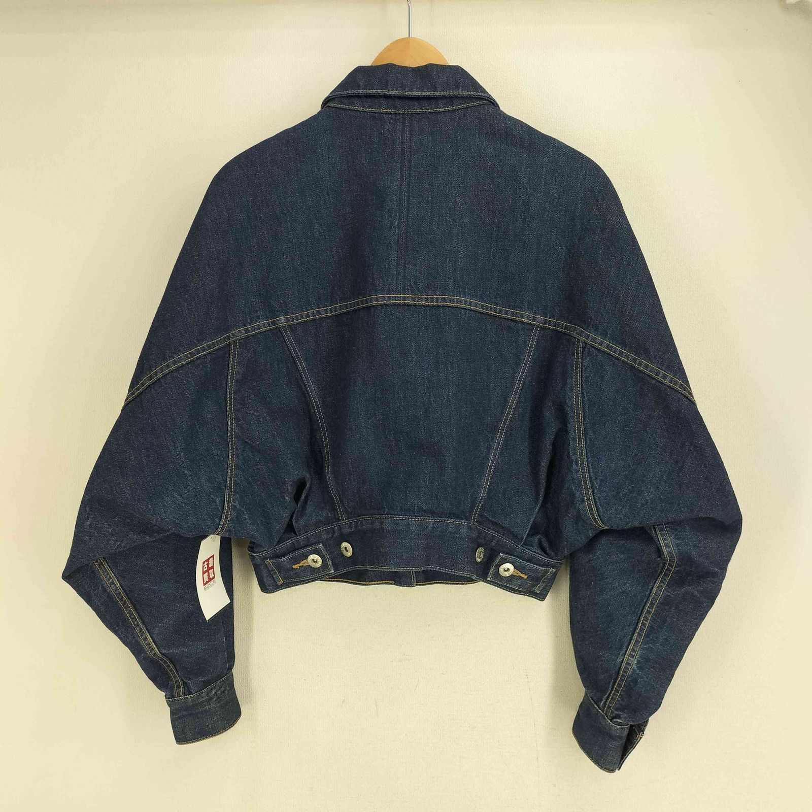 ユーズドフルギ USED古着 クロップド デニムジャケット レディース JPN
