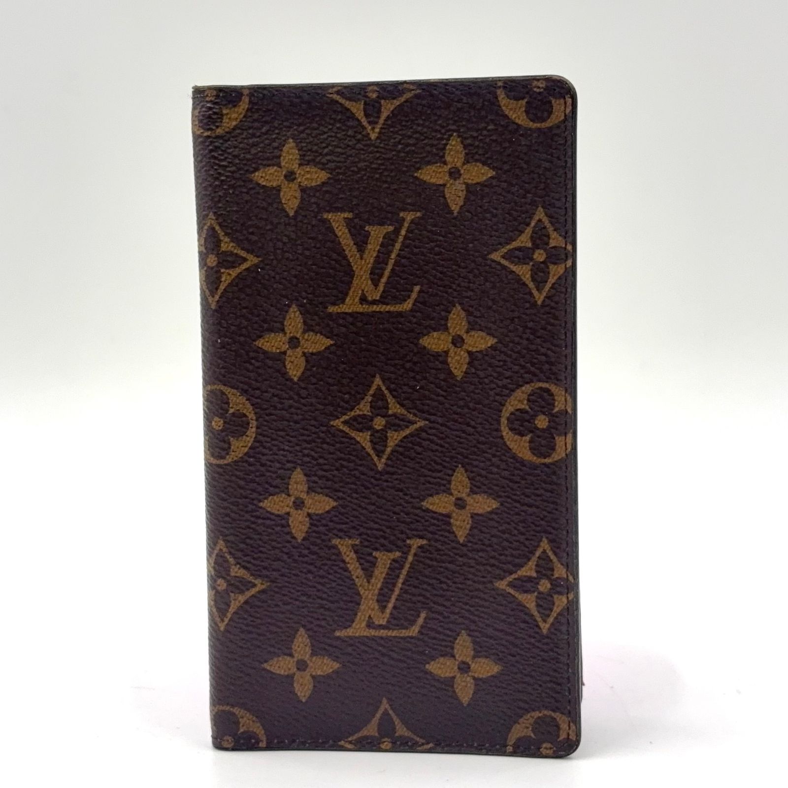 LOUIS VUITTON アジェンダ･ポッシュ レザー ブラウン 手帳カバー R 20503
