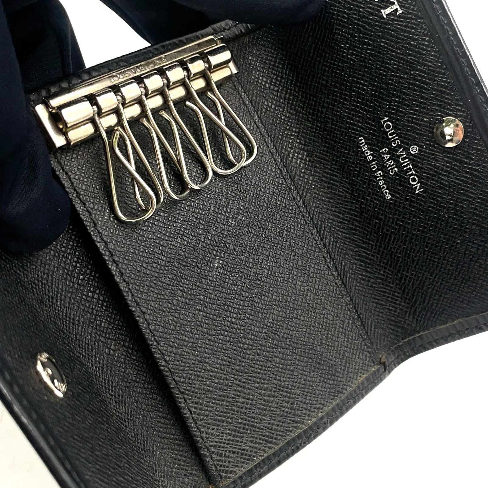 LOUIS VUITTON ミュルティクレ6 エピ エピ ノワール レザー ブラック