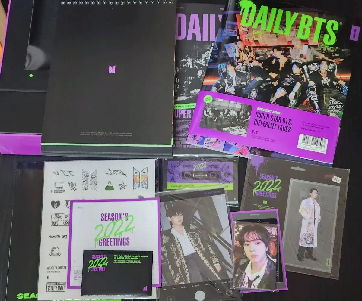 BTS（防弾少年団・バンタン） 2022 シーグリ シーズングリーティング