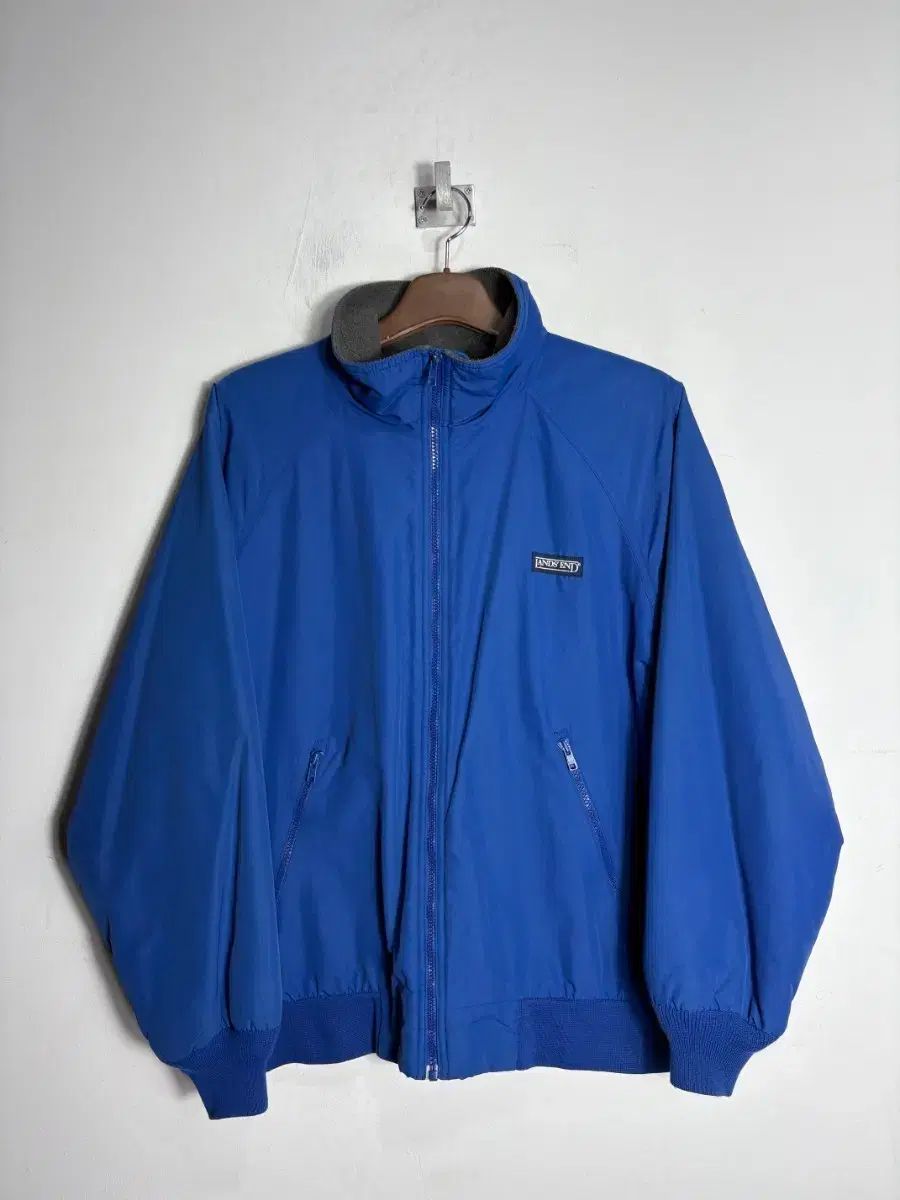 ランズ エンド フリース ブルー 裏地 アウター