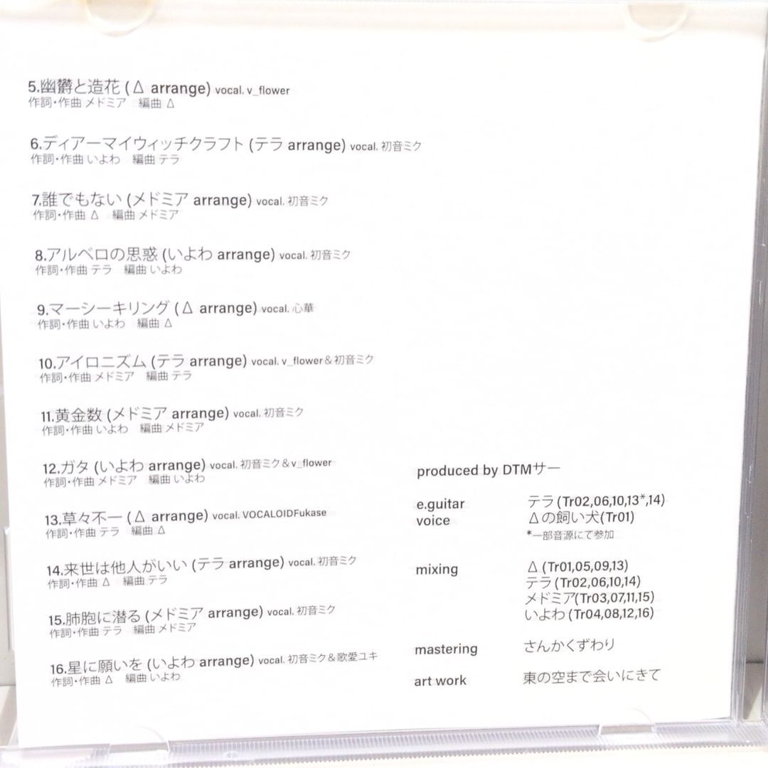 DTMサーのコンピ いよわ Δ メドミア テラ さんかくずわり ボーカロイド