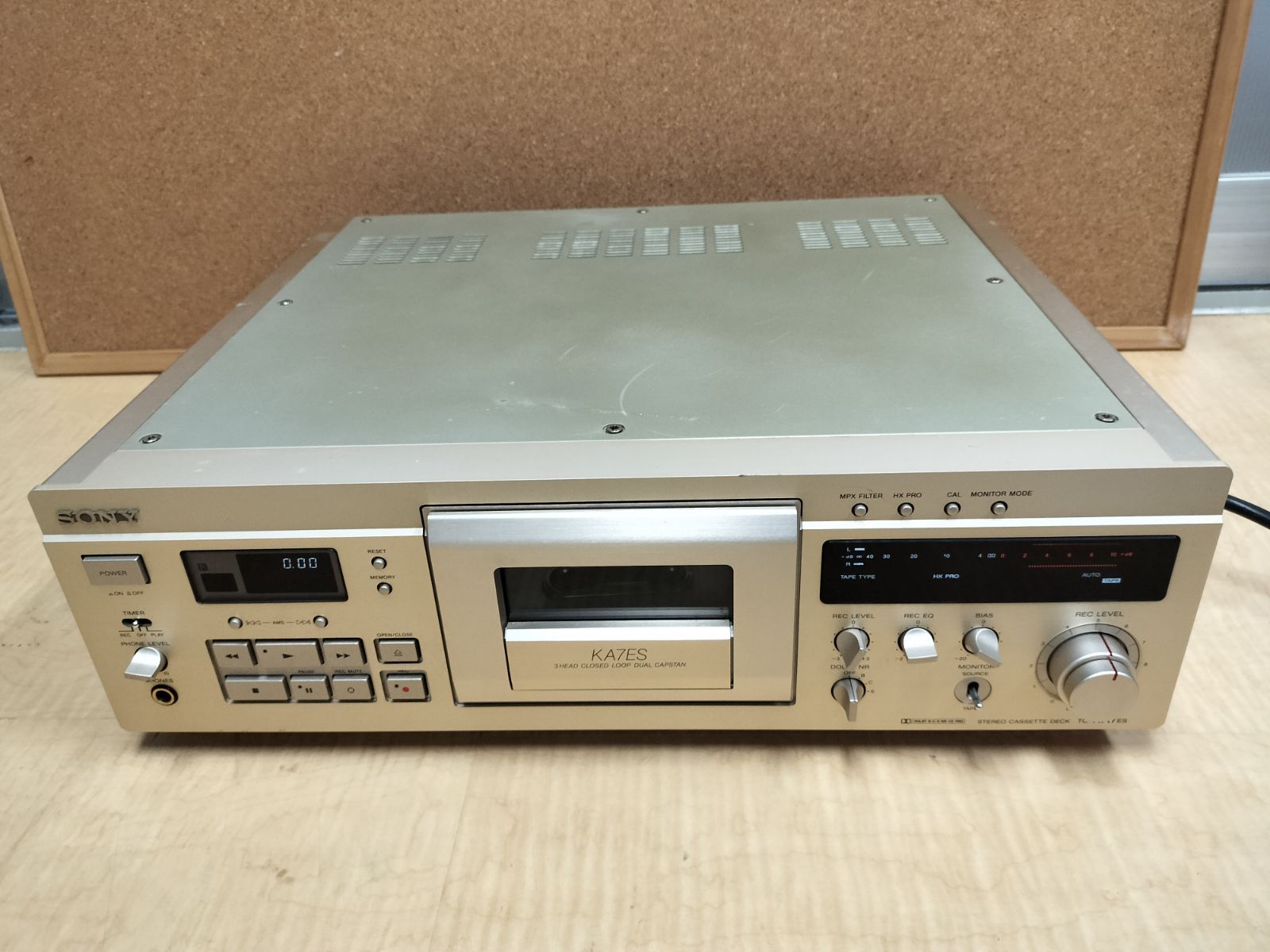 難あり 品 SONY カセットデッキ TC-KA 7 ES