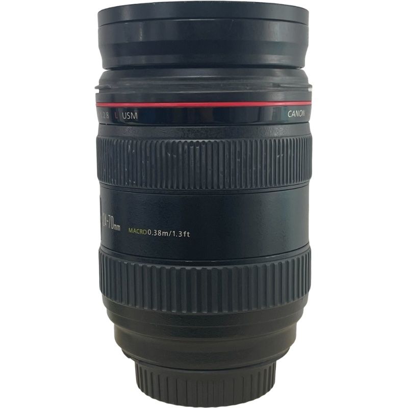 キヤノン Canon 標準ズーム - レンズのみ EF 24-70 mm F 2.8 L USM ブラック 動作未
