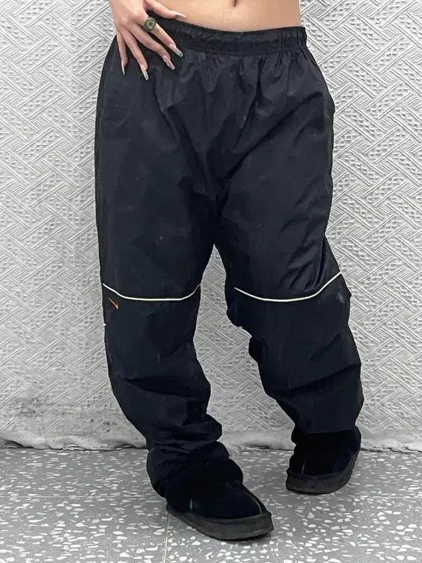 ナイキ オールドスクール レトロ ワイド ジョガー ウィンドブレーカー トラックパンツ XXXL C 08232