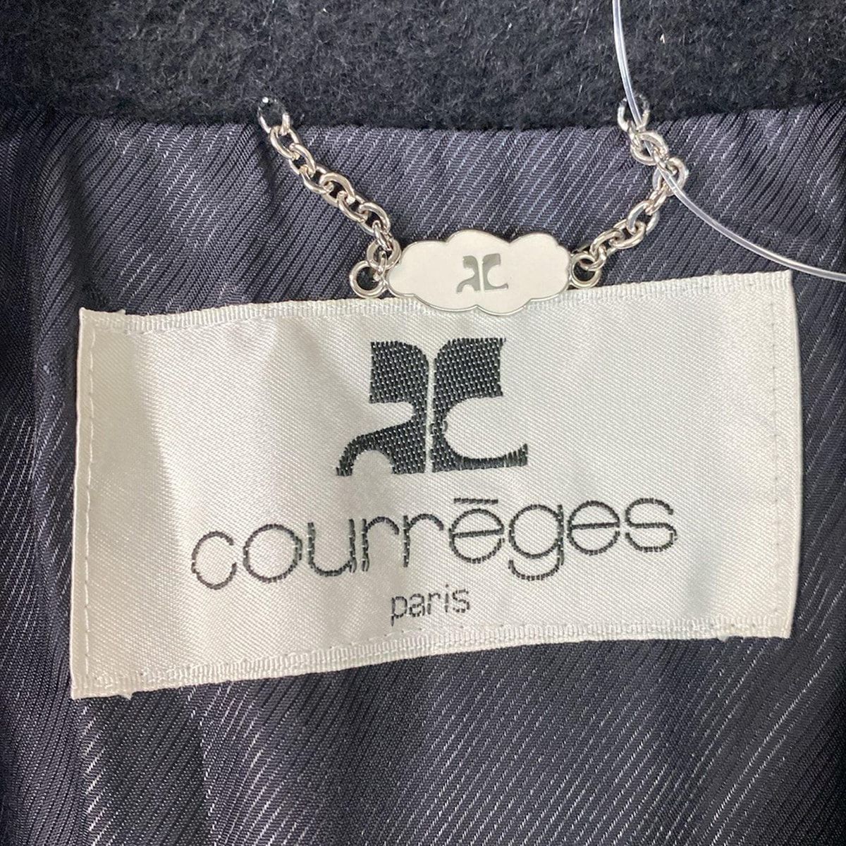 クレージュ クレージュ COURREGES サイズ9AR S - 黒 レディース クルー 