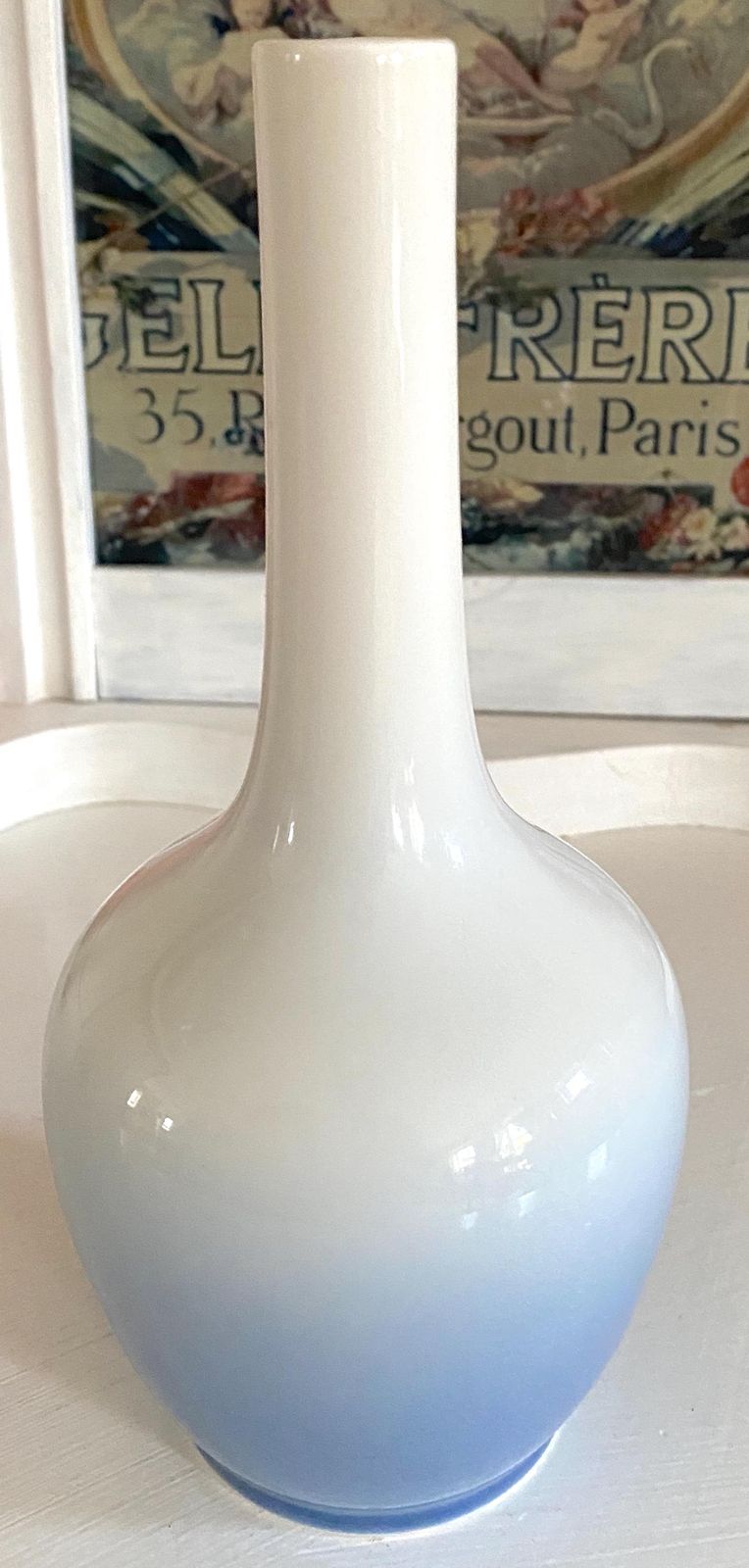 ロイヤルコペンハーゲン アールヌーヴォー 植物花瓶。マグノリアと蜂