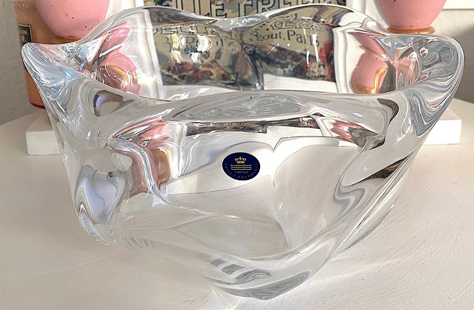  ロイヤルコペンハーゲン クリスタル ギャラクシー ボウル ノルディック グラス デザイン アラン シャーフ 皿 食器