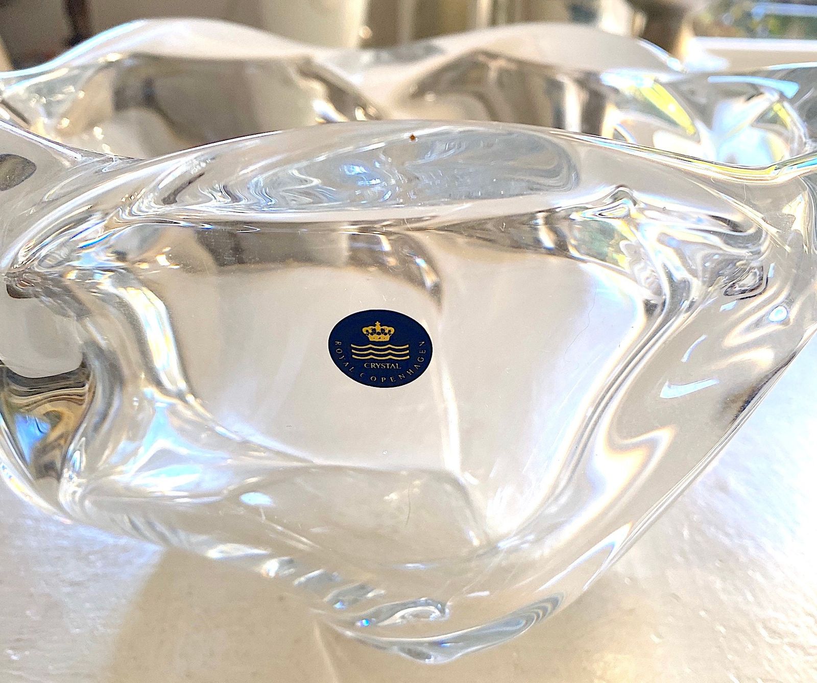 ロイヤルコペンハーゲン クリスタル ギャラクシー ボウル ノルディック グラス デザイン アラン シャーフ