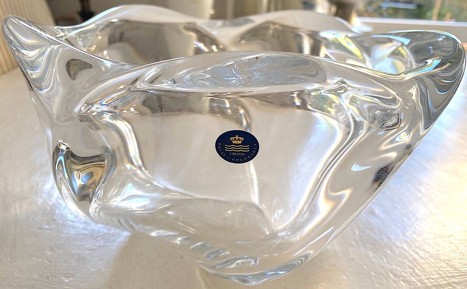 ロイヤルコペンハーゲン クリスタル ギャラクシー ボウル ノルディック グラス デザイン アラン シャーフ