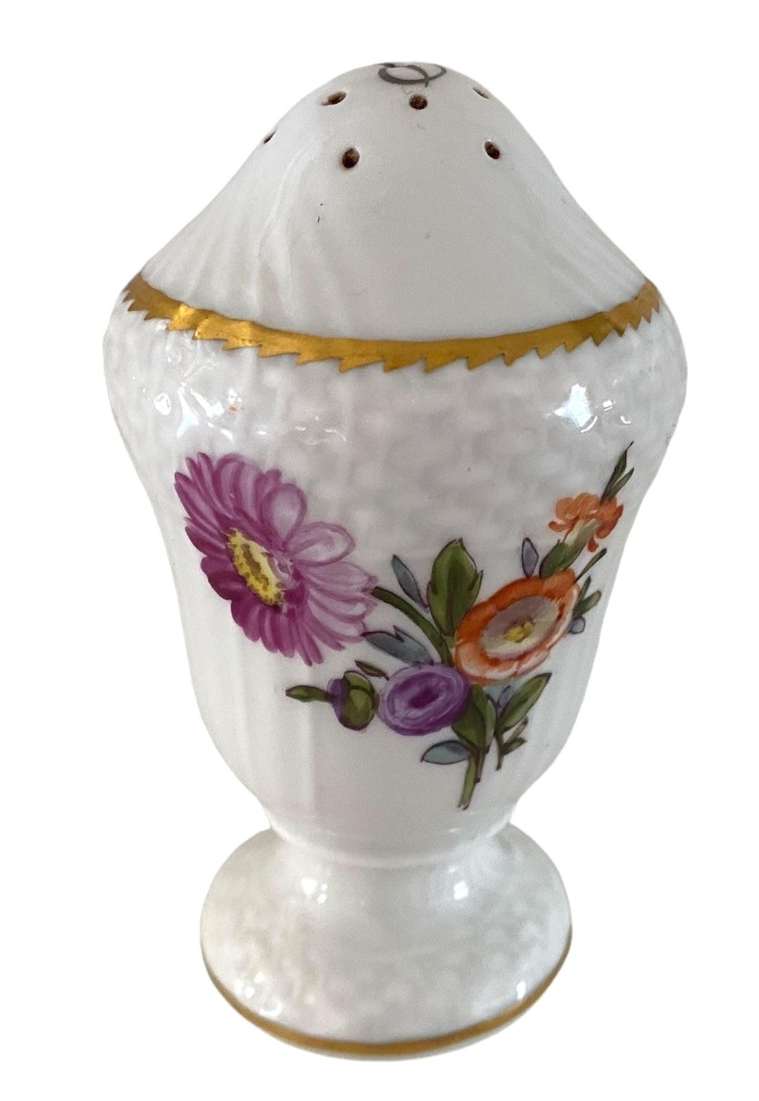 ロイヤルコペンハーゲン ザクセンフラワー ペッパーシェーカー アンティークデンマーク磁器