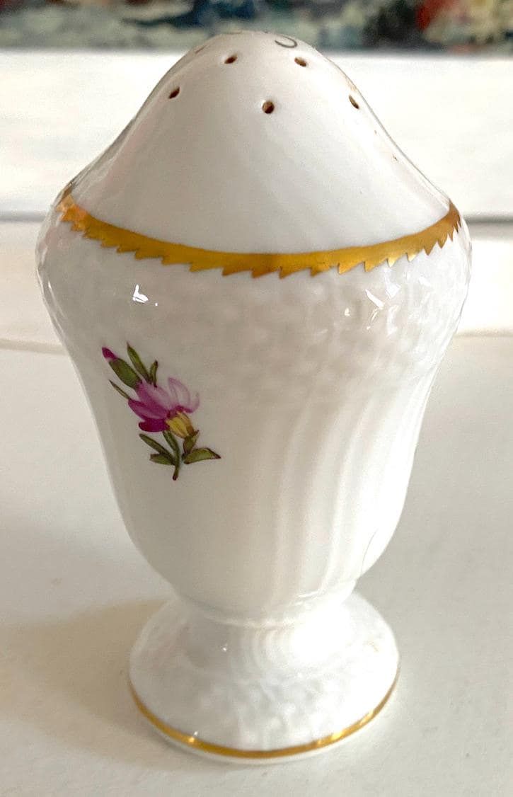  ロイヤルコペンハーゲン ザクセンフラワー ペッパーシェーカー アンティークデンマーク磁器 皿 食器