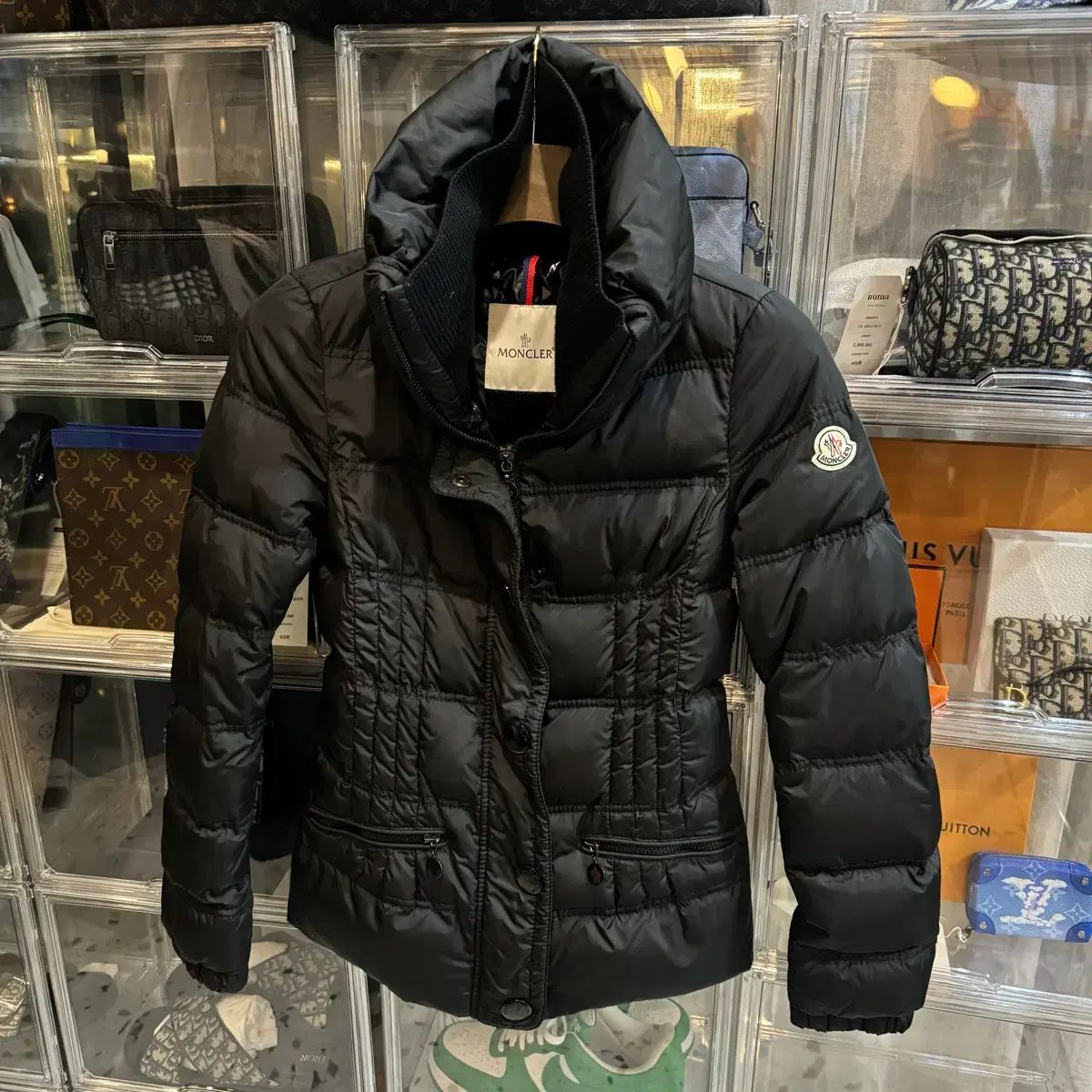 MONCLER モンクレール アルテミス ボスゲス ダウン ジャケット レディース ブラック
