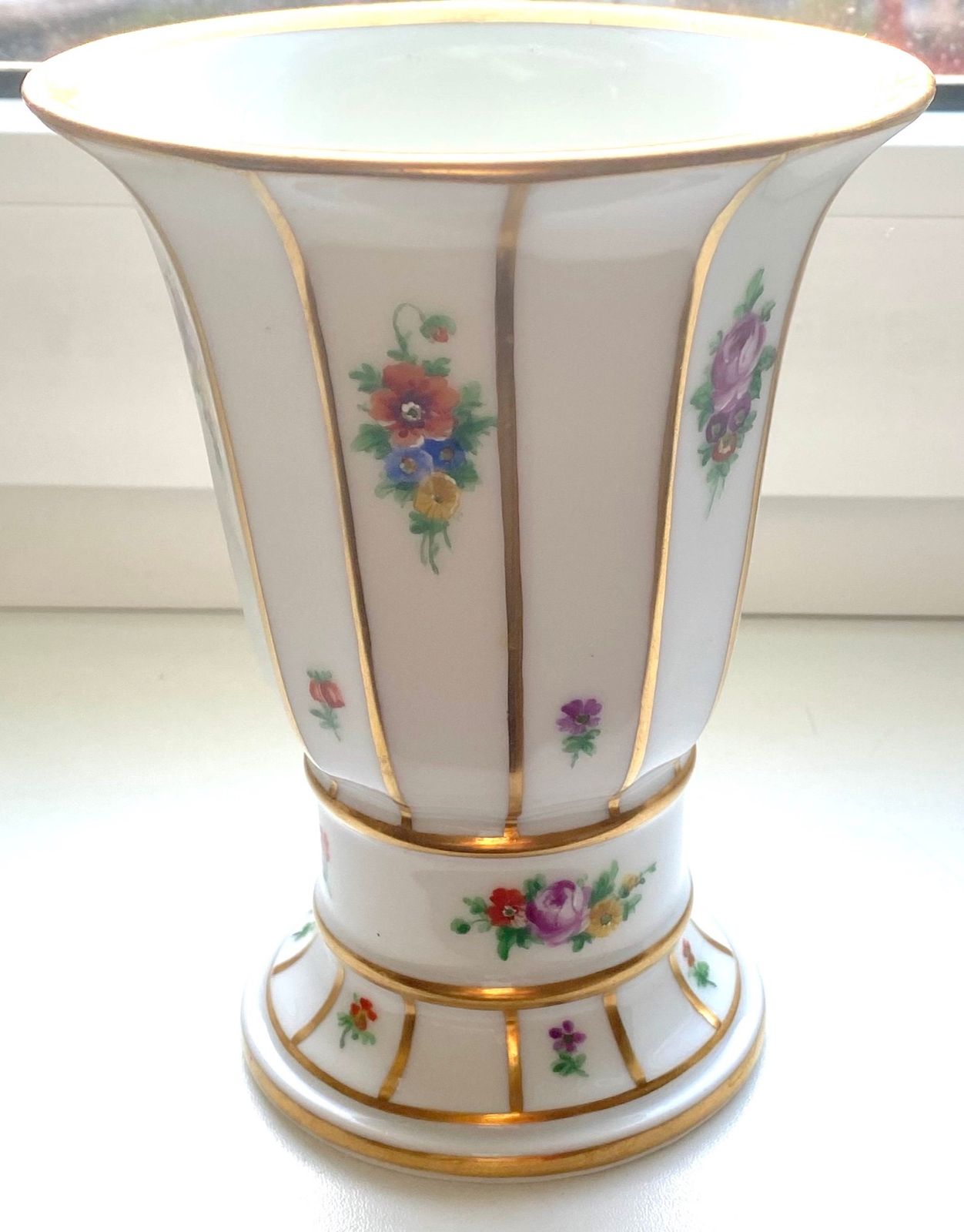 花柄と金彩 軽微な欠点あり