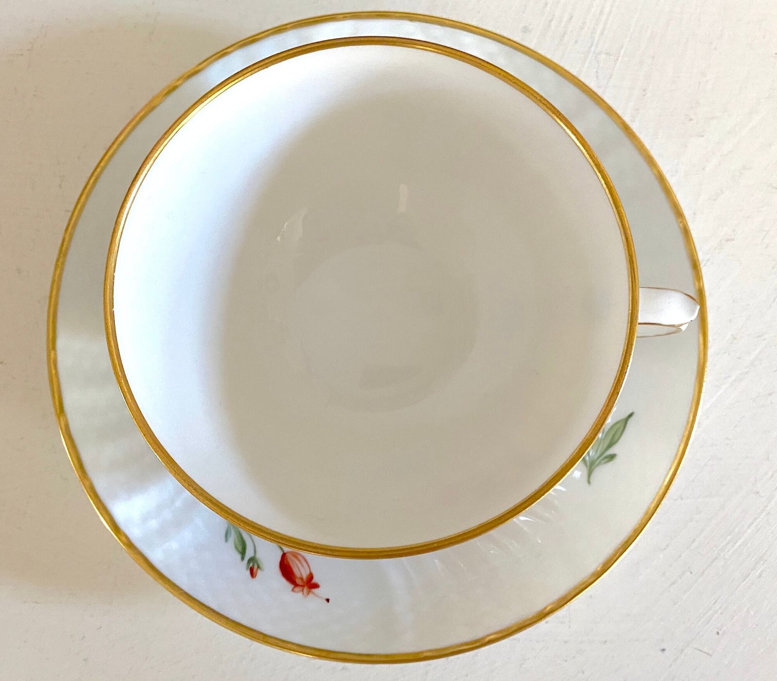 サクソンフラワー ティーカップ＆ソーサーセット