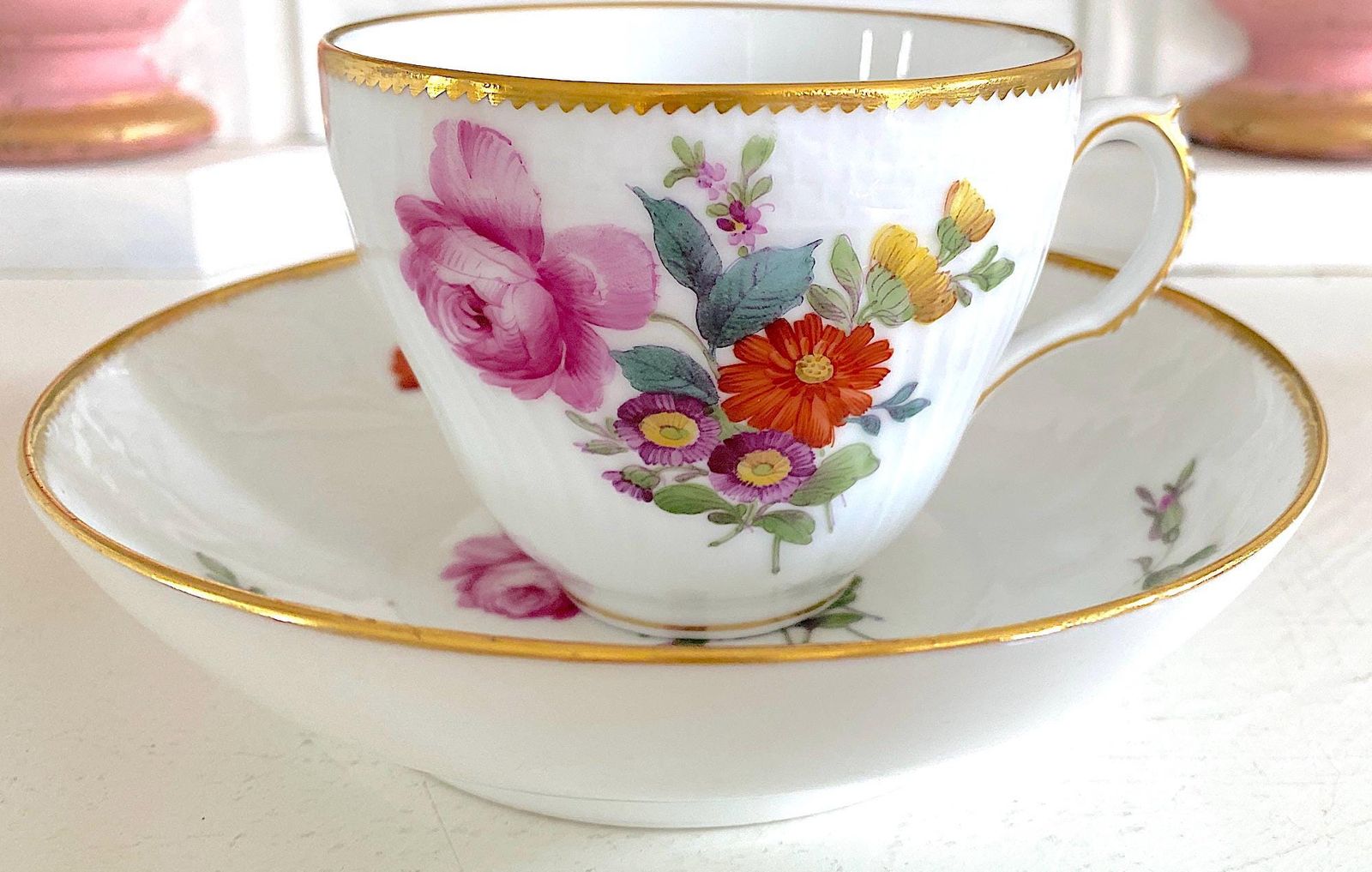 ピンク芍薬ローズ