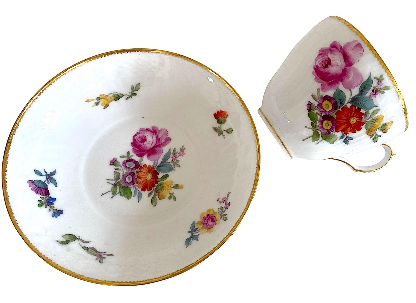 アンティーク デンマーク磁器