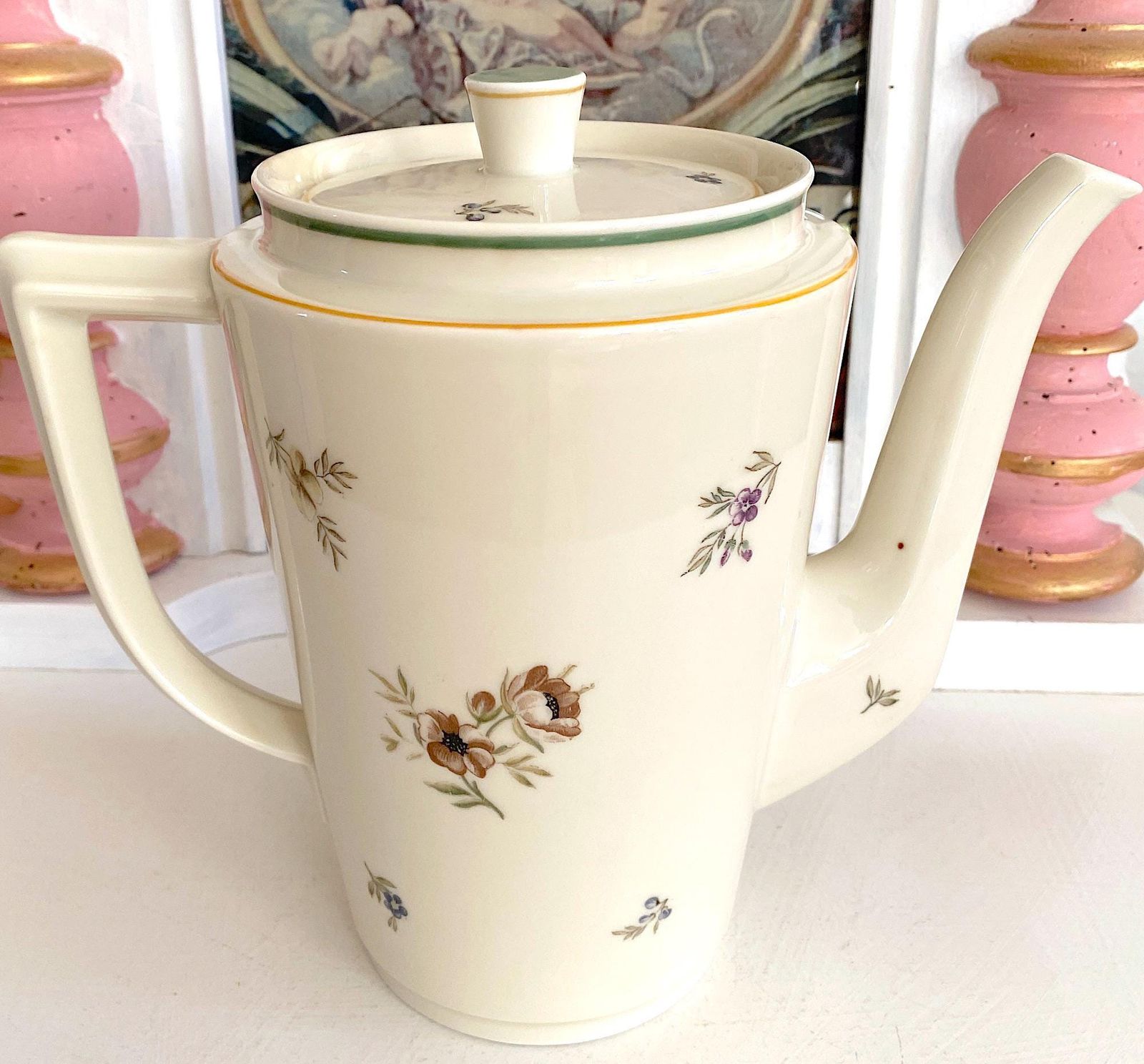 ロココ風花柄 デンマーク製