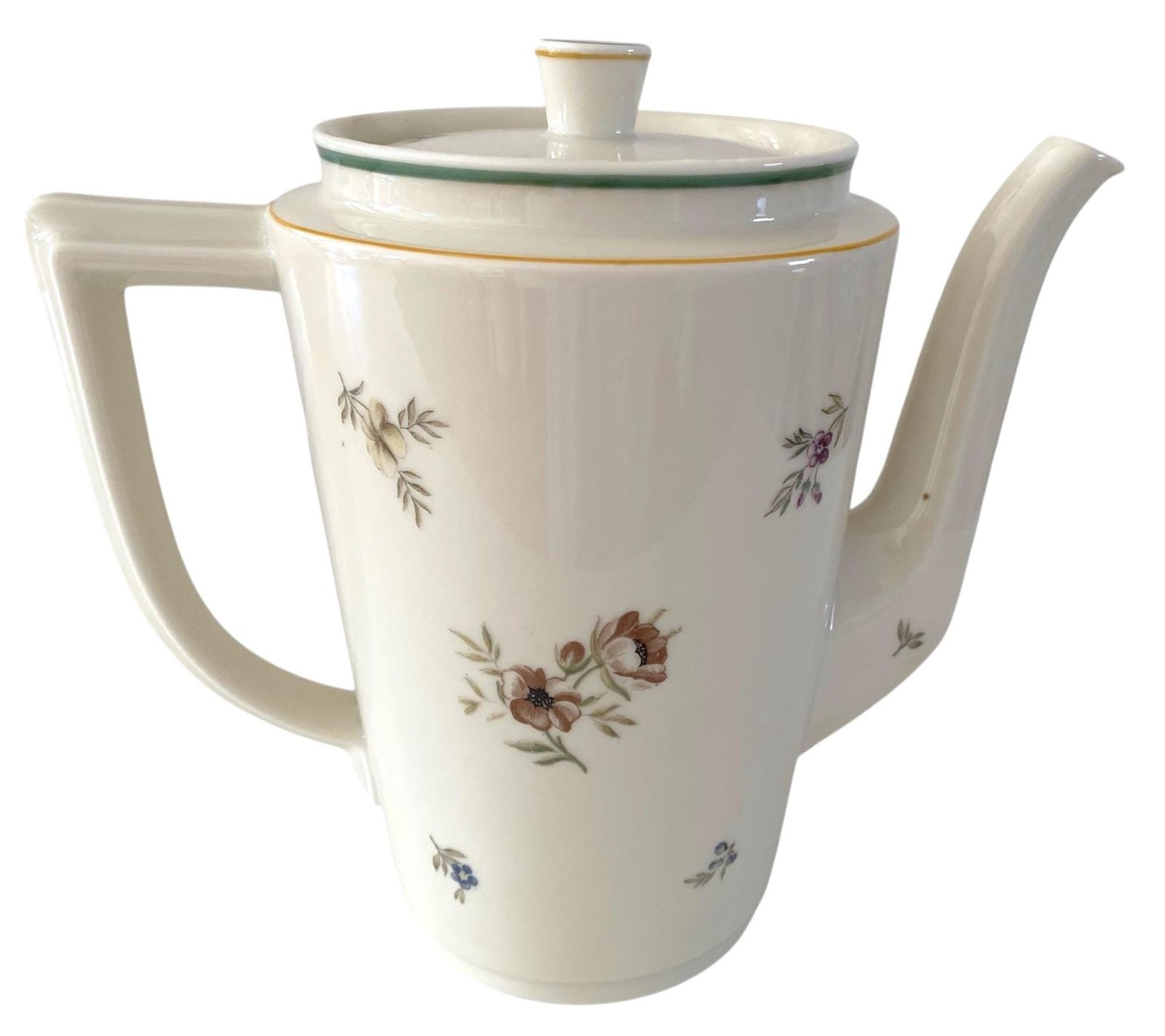 ロイヤルコペンハーゲン フリイセンボーグ コーヒーポット 1950年代 ロココ風花柄 デンマーク製