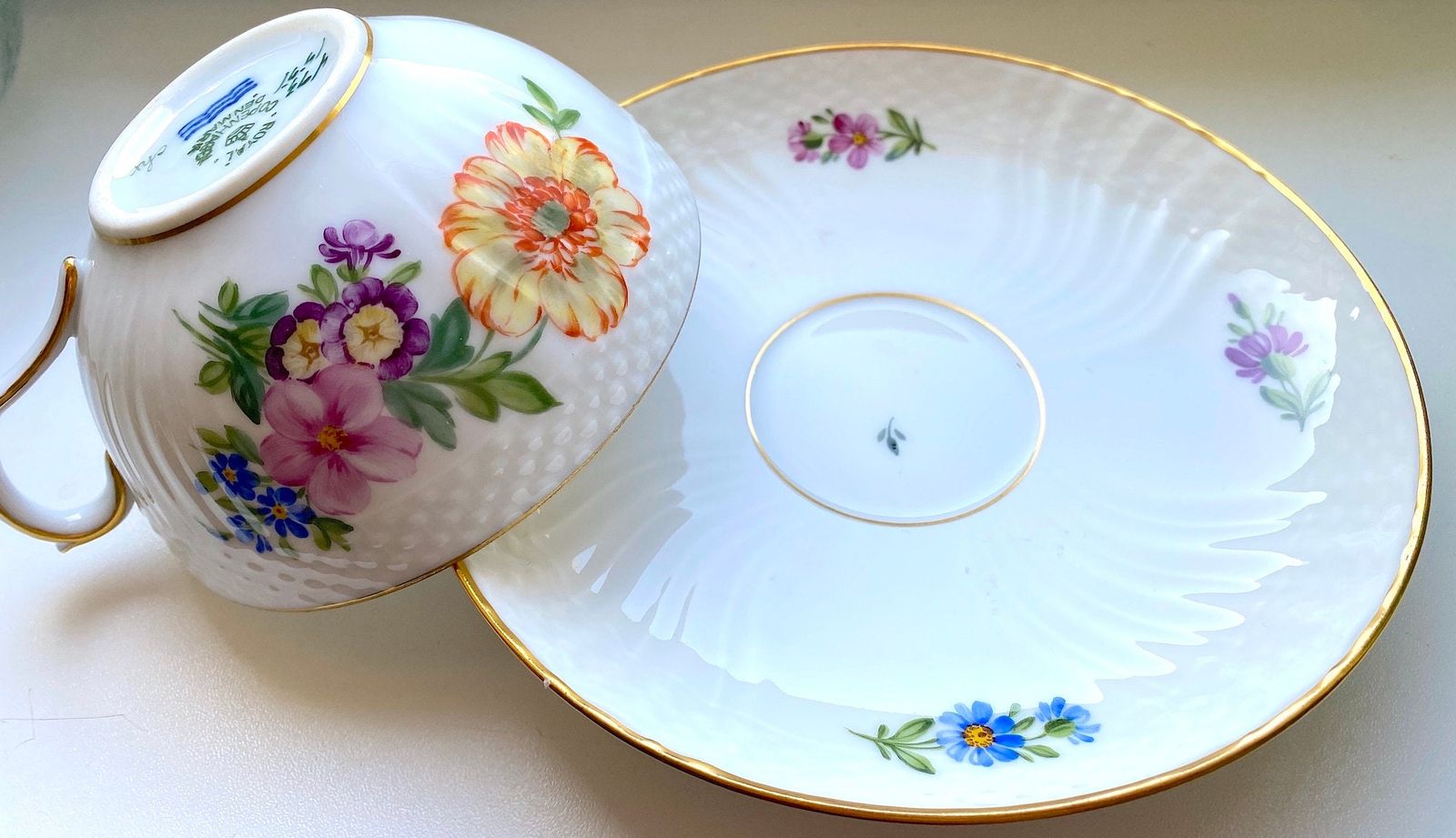 ティーカップ＆ソーサーセット 1950年代ヴィンテージ